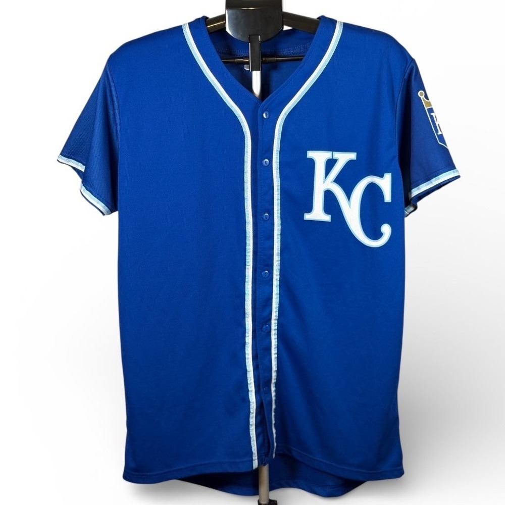 Success Promotions Kansas City Royals Jersey Mens Medium Blue Fox Sports‎ 23148